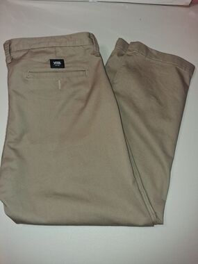 Vans Men’s Khaki Straight Chino Pants - Beige